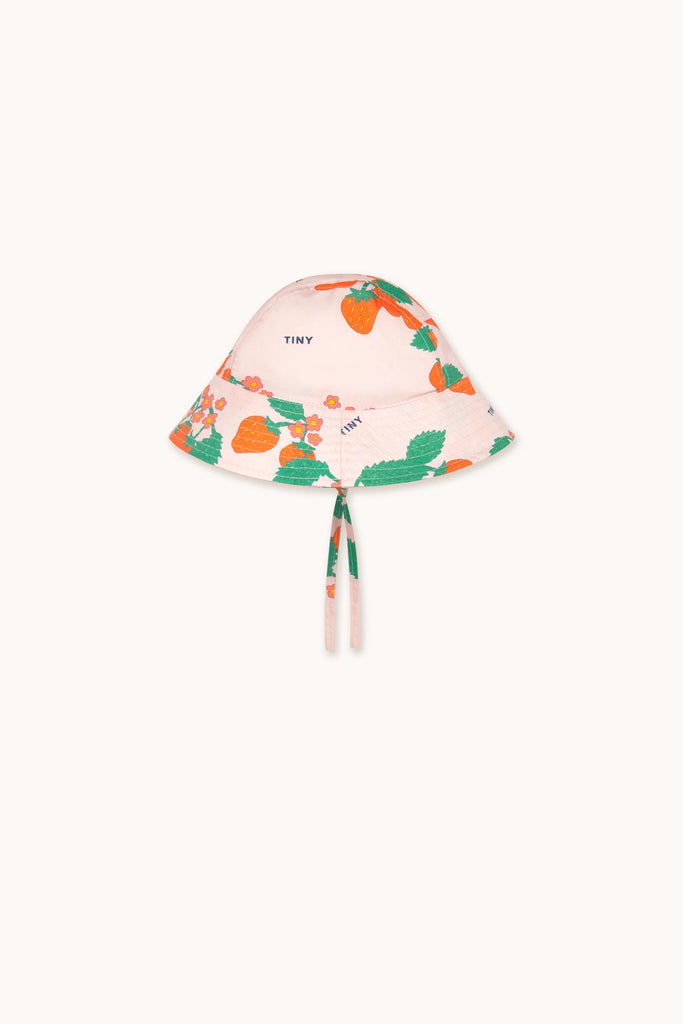 Strawberries Bucket Hat by Tinycottons