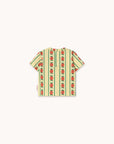 Rose Pattern Knitted Baby Tee