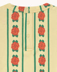 Rose Pattern Knitted Baby Tee