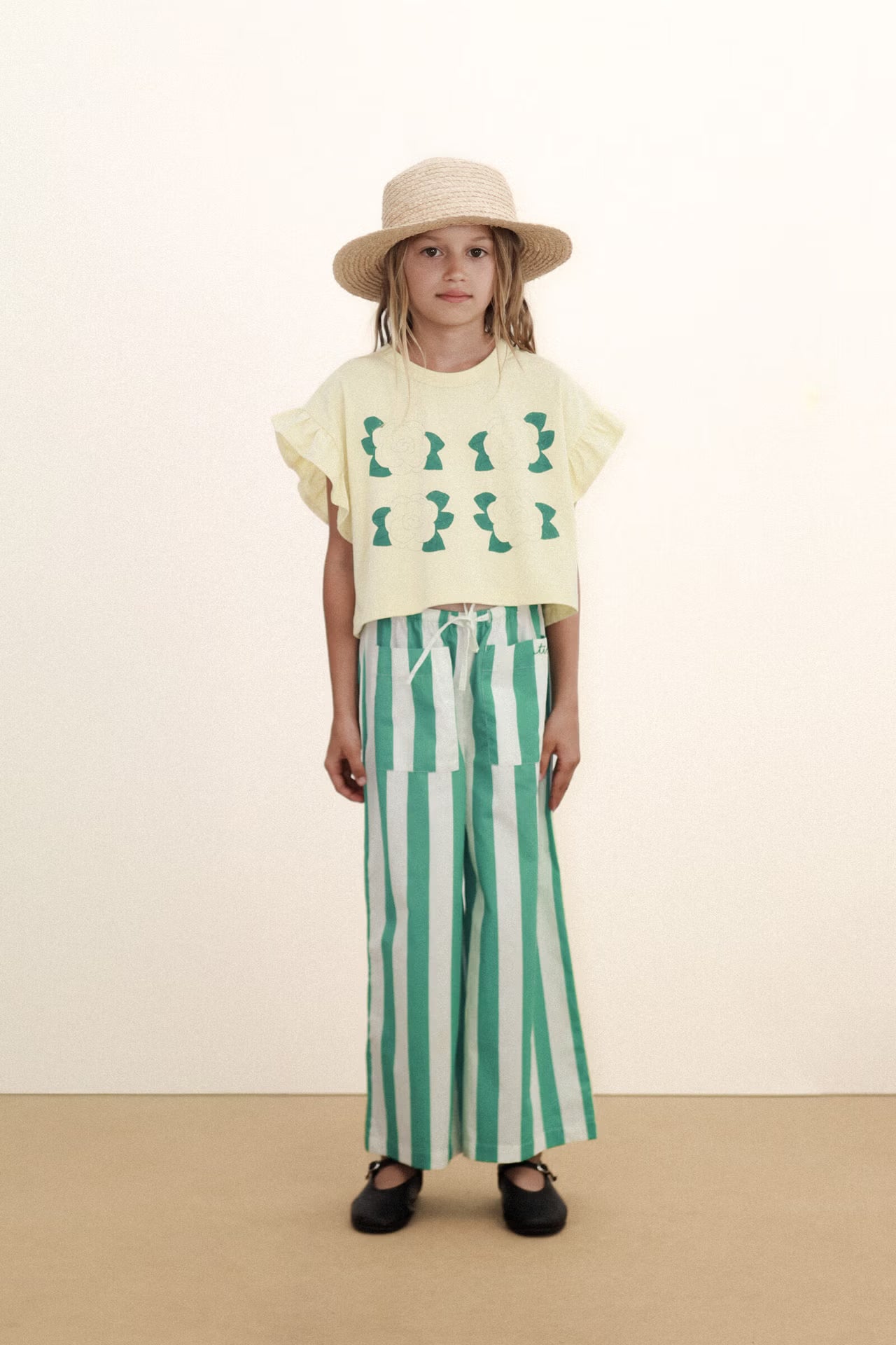 Emerald Stripe Pants