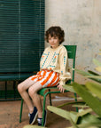 Stripe Twill Shorts