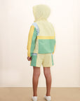 Color Block Woven Shorts