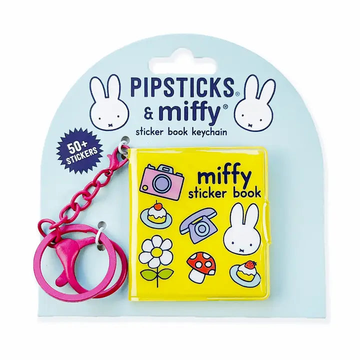 Miffy Mini Sticker Book Keychain