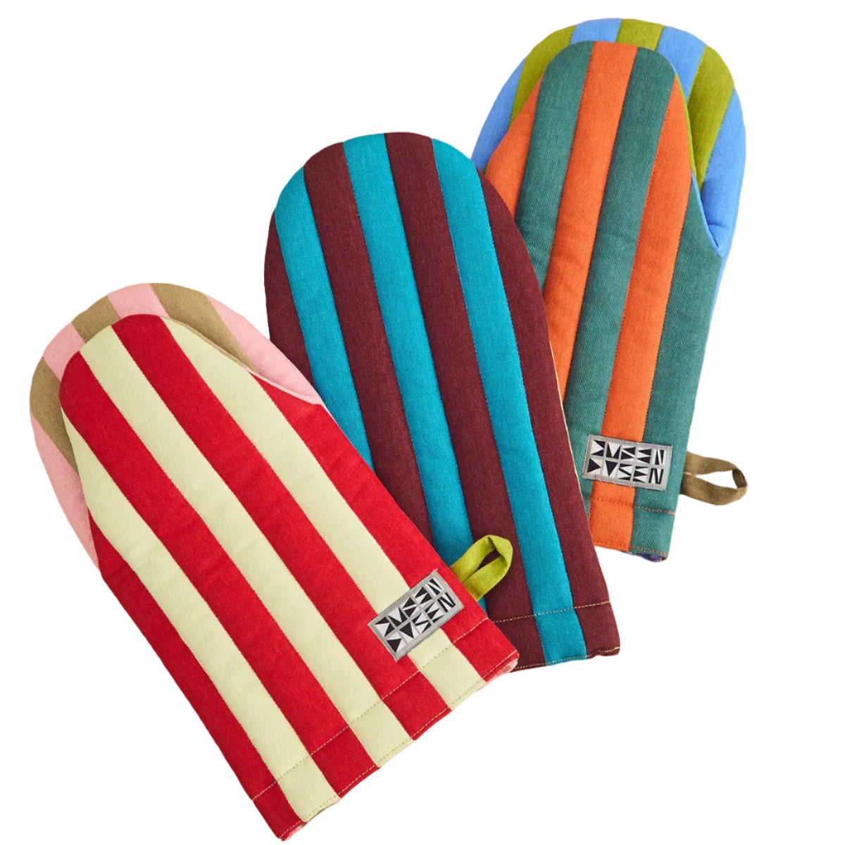 Striped Oven Mitt (More Colors)
