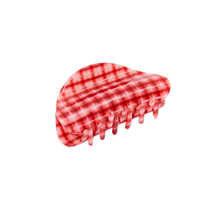 Suki Claw in Red Plaid by Chunks