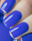 Cobalt Blue Rhapsody in Blue Nail Polish