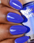 Cobalt Blue Rhapsody in Blue Nail Polish