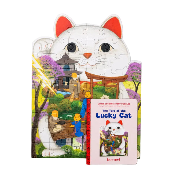 The Tale of the Lucky Cat — Story Puzzle – Mochi Kids