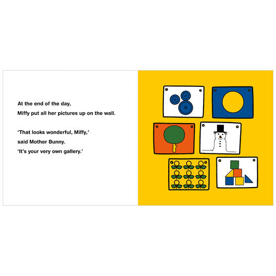 Miffy the Artist Book by Dick Bruna