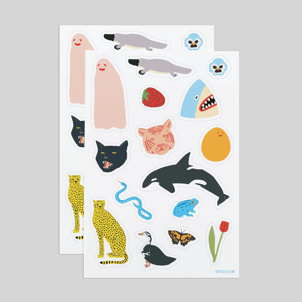 Creature Party Sticker Sheet by Tattly