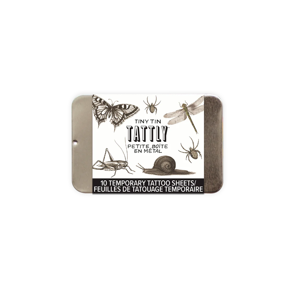 National Gallery of Art Insects Tattoo Tin by Tattly