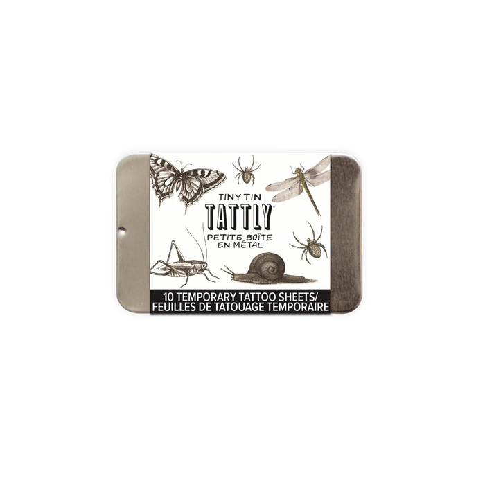 National Gallery of Art Insects Tattoo Tin by Tattly