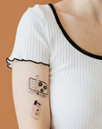 Tinned Fish Tattoo Pair by Tattly