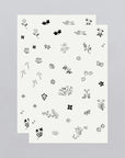 Tiny Nature Tattoo Sheet by Tattly