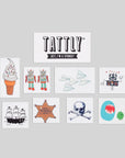 Kids Mix One Temporary Tattoos by Tattly