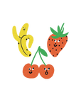 Fruit Faces Tattoo Pair by Tattly