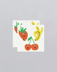 Fruit Faces Tattoo Pair by Tattly