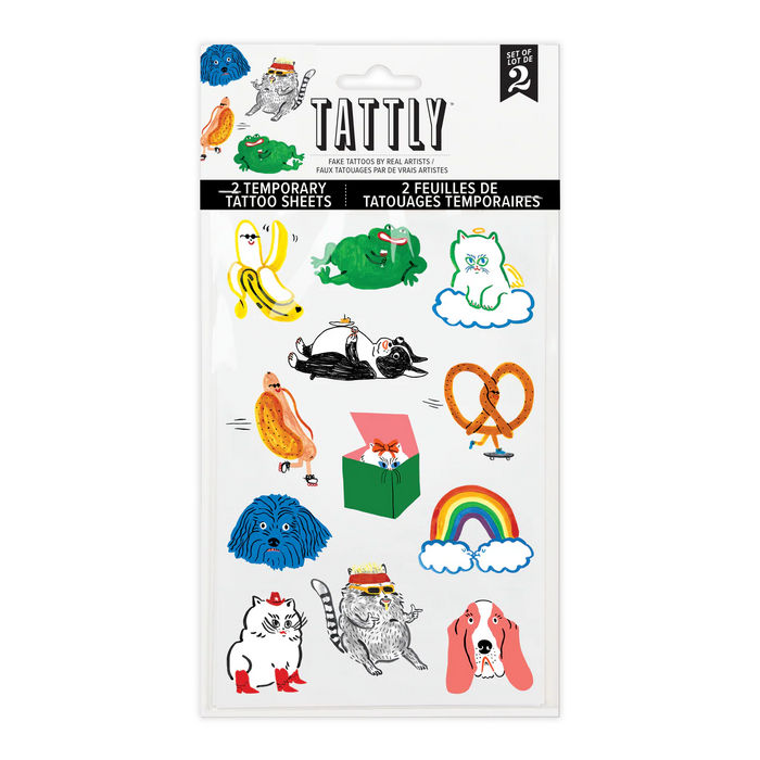 Goofy Chums Tattoo Sheet by Tattly