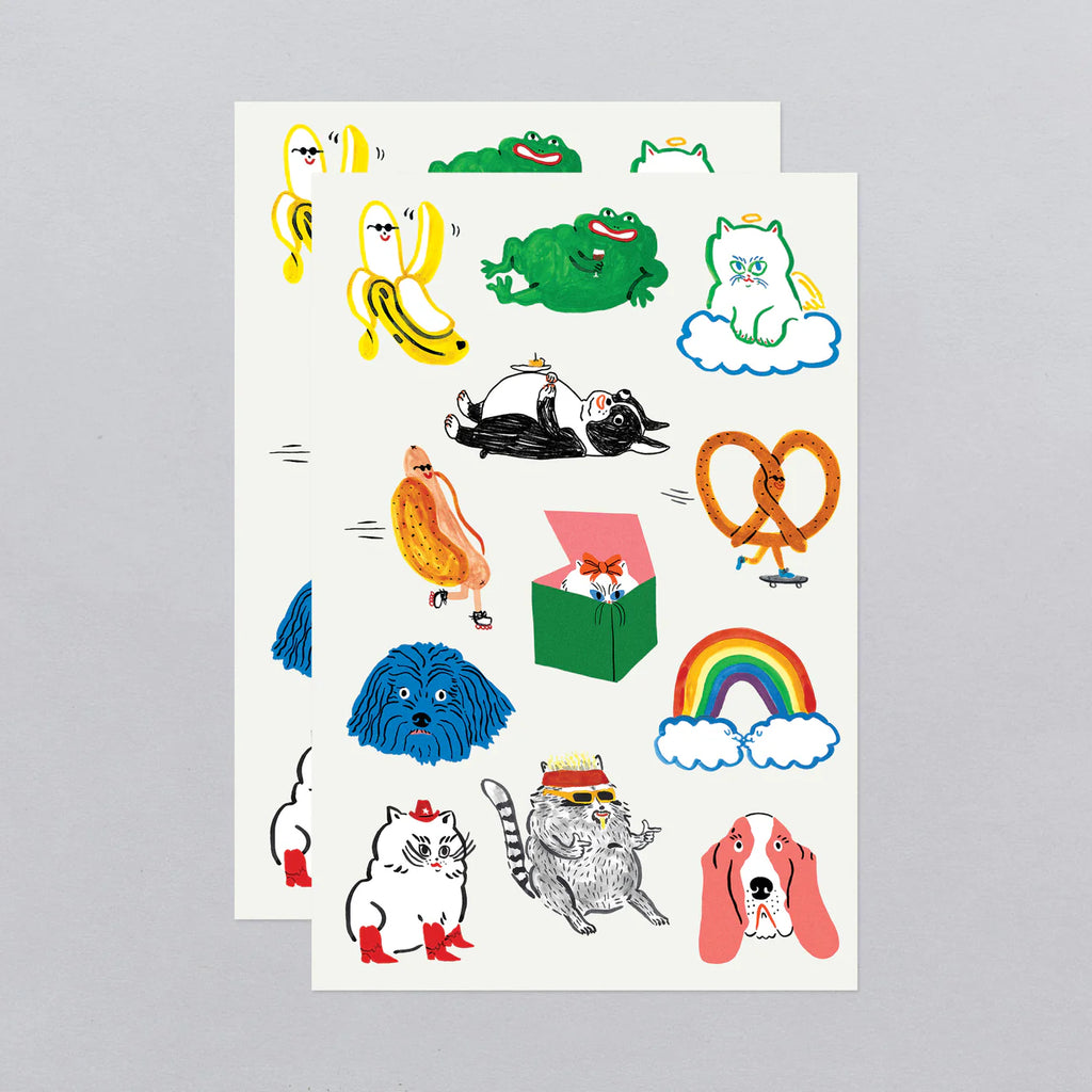 Goofy Chums Tattoo Sheet by Tattly