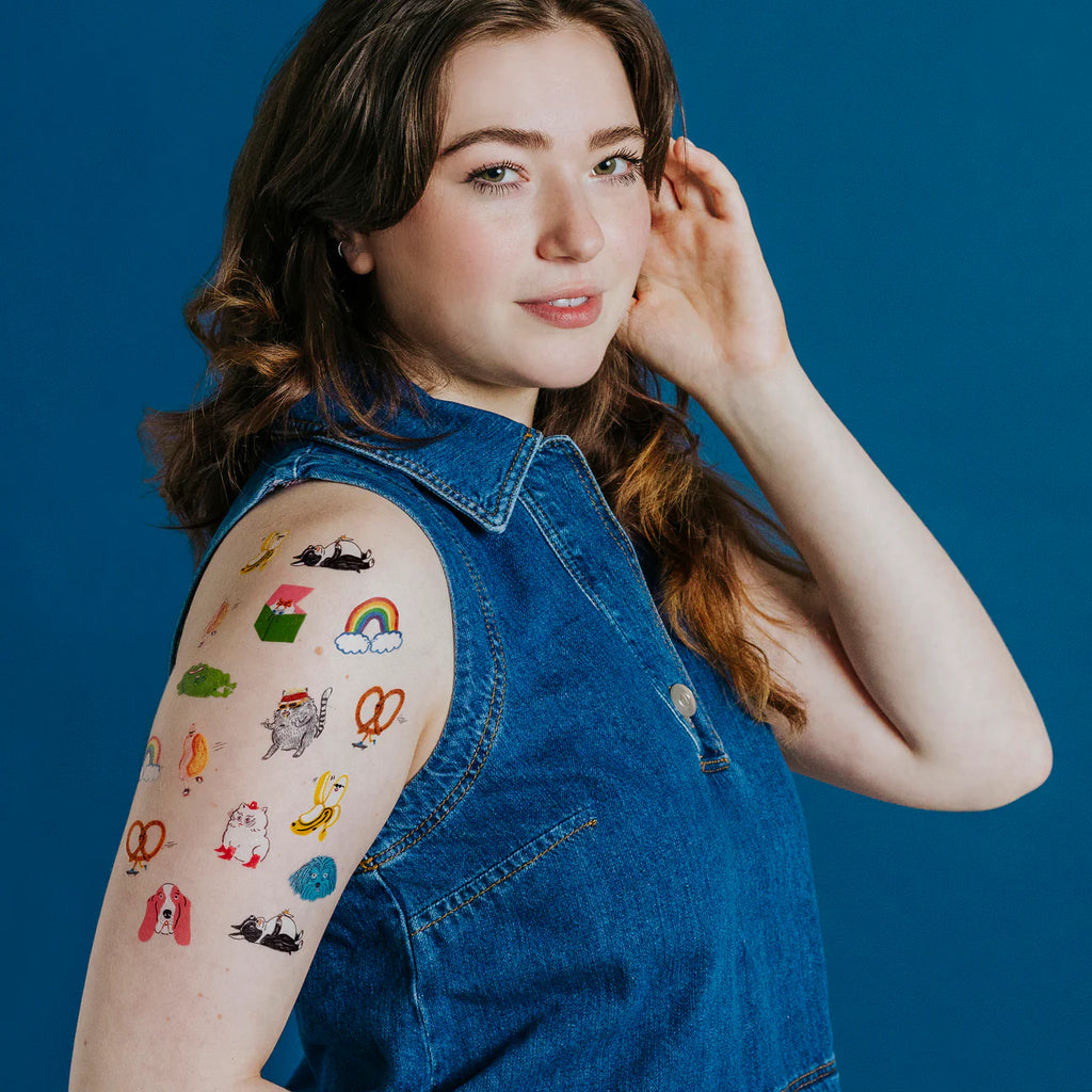 Goofy Chums Tattoo Sheet by Tattly