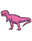 Pink T Rex Tattoo Pair by Tattly