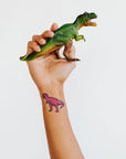 Pink T Rex Tattoo Pair by Tattly