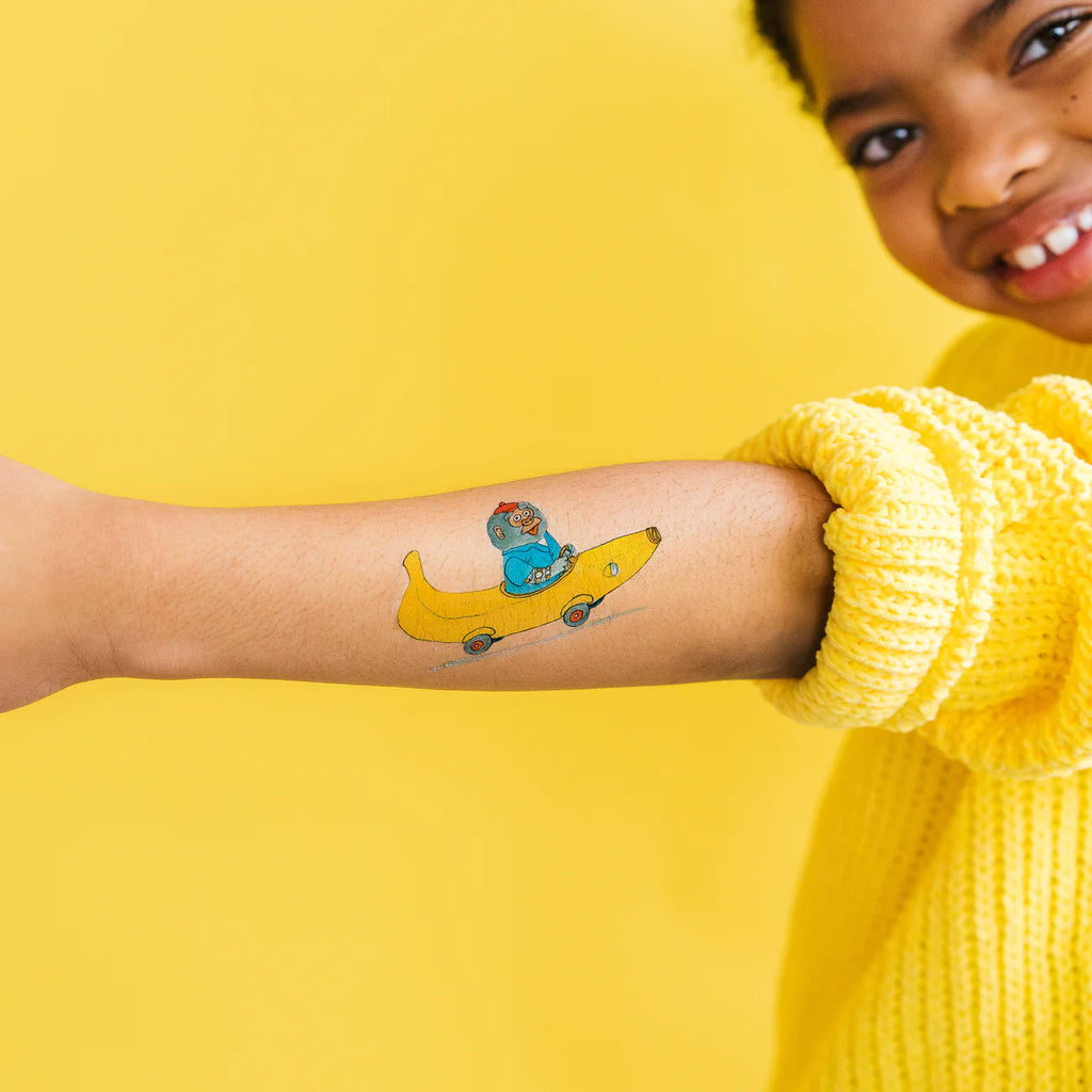 Bananas Gorilla Tattoo Pair by Tattly