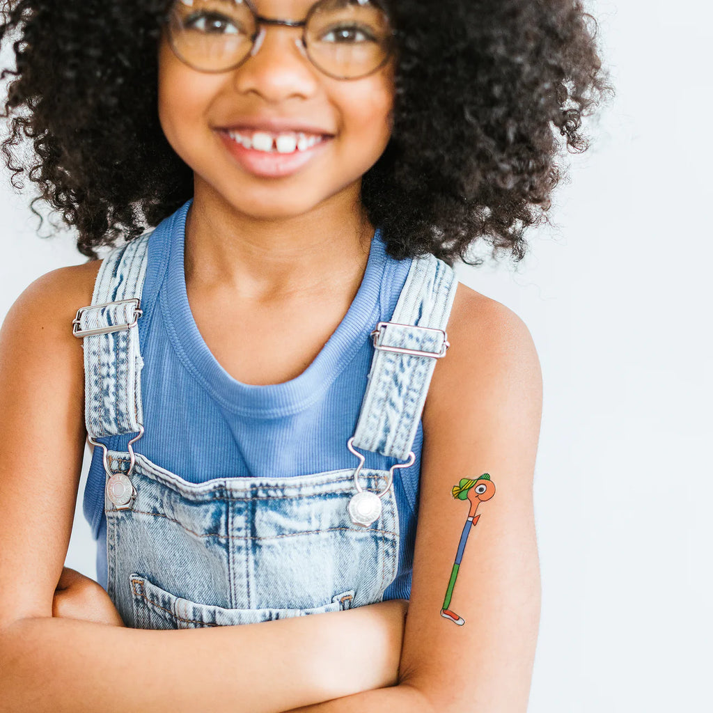 Lowly Worm Tattoo by Tattly Mochi Kids