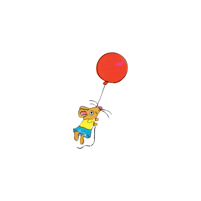 Mouse Balloon Tattoo Pair by Tattly