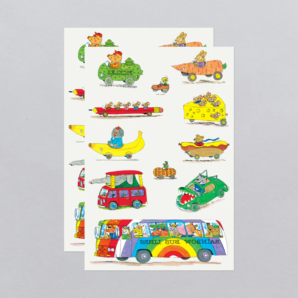 Things That Go Tattoo Sheet by Tattly