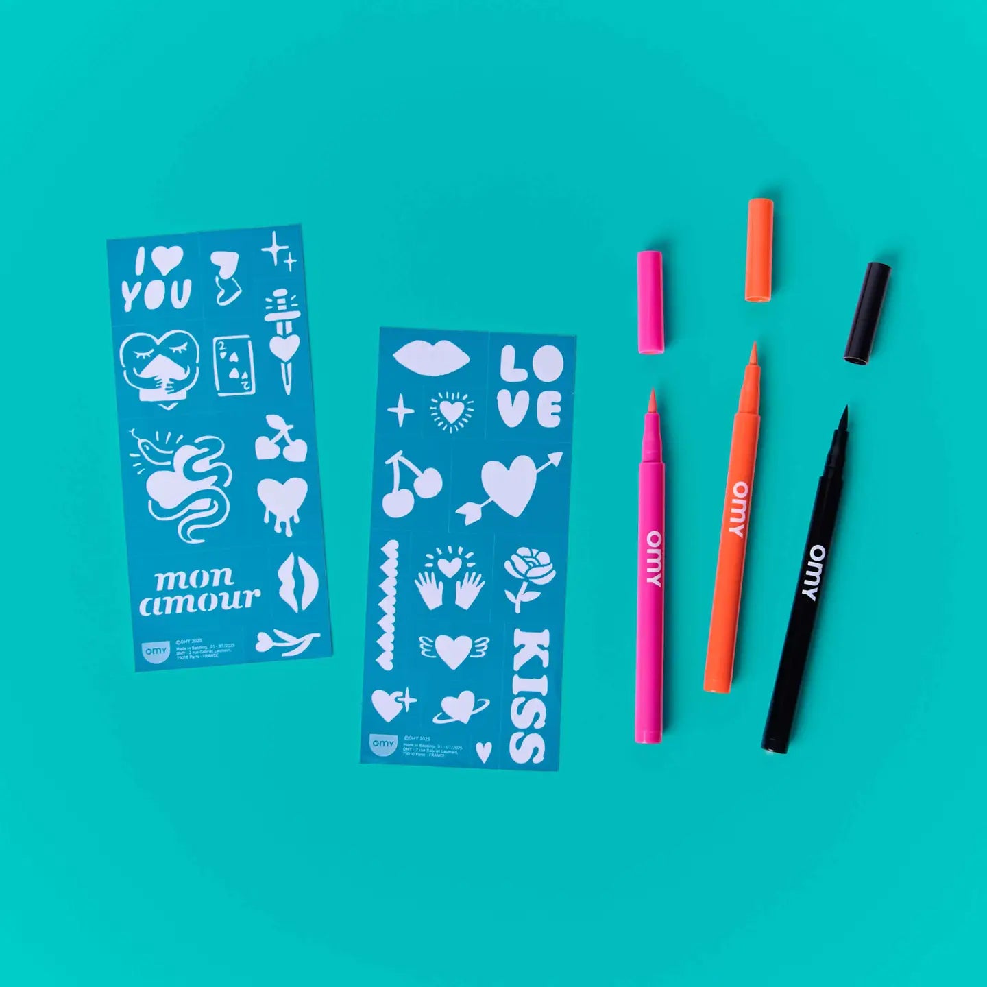 Love - Tattoo Art Pen Set