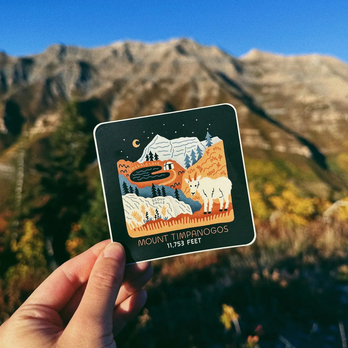 Mount Timpanogos Sticker
