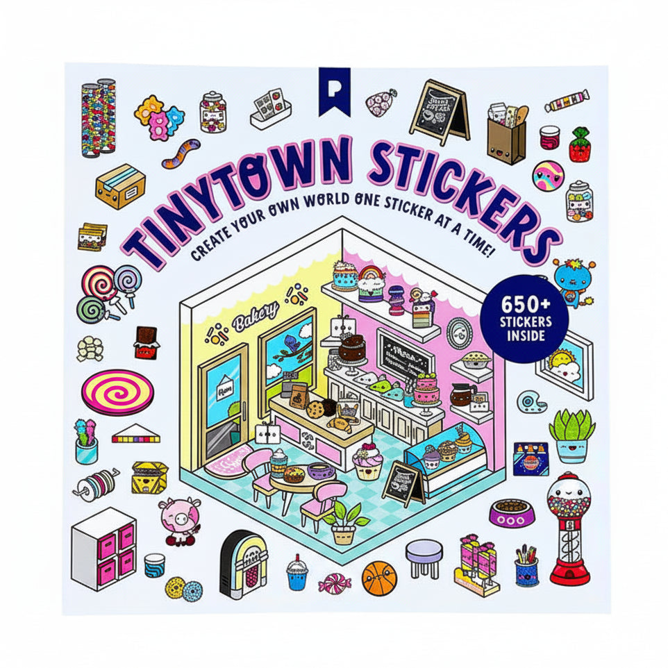 Tinytown Sticker Book: Volume 1