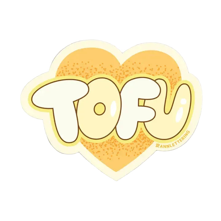 Tofu Heart Sticker