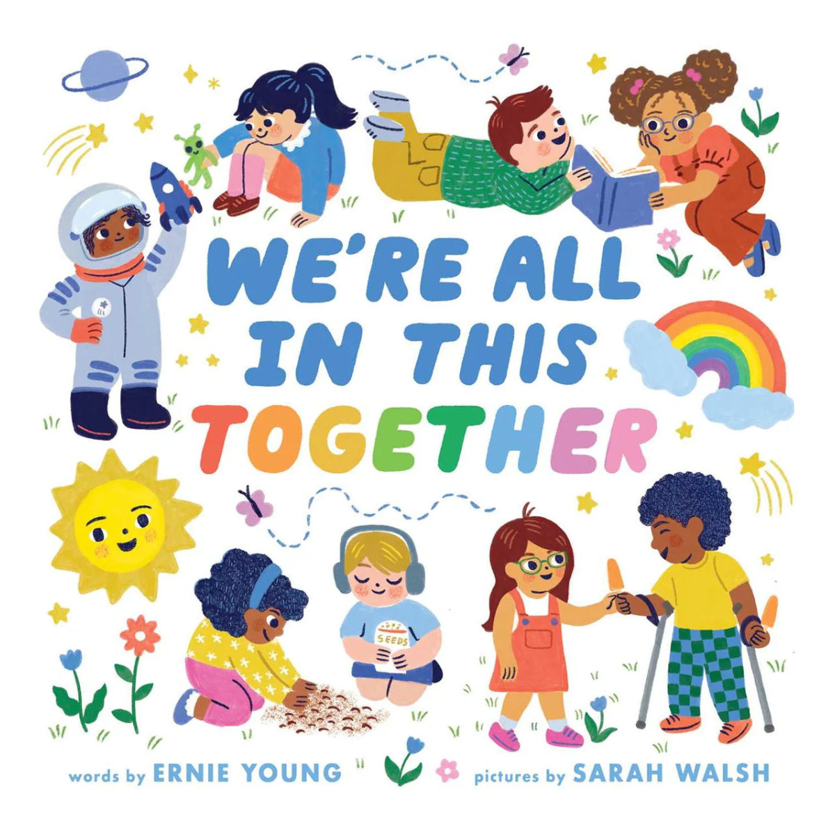 We're All in This Together Board Book by Ernie Young &amp; Sarah Walsh