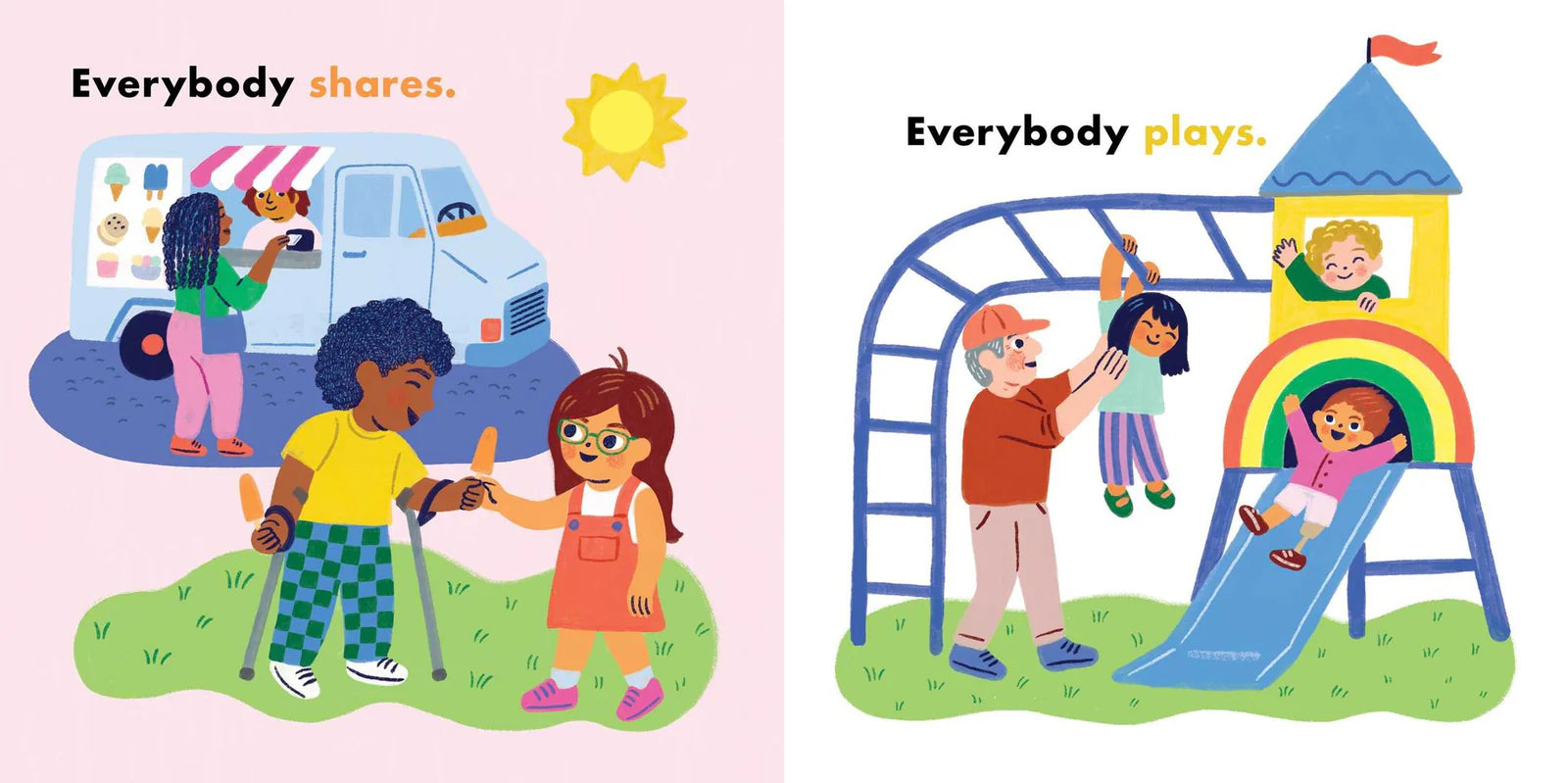 We're All in This Together Board Book by Ernie Young &amp; Sarah Walsh