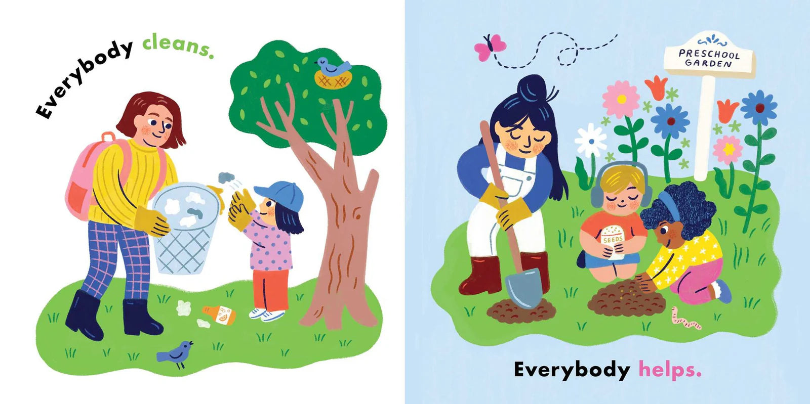 We're All in This Together Board Book by Ernie Young &amp; Sarah Walsh