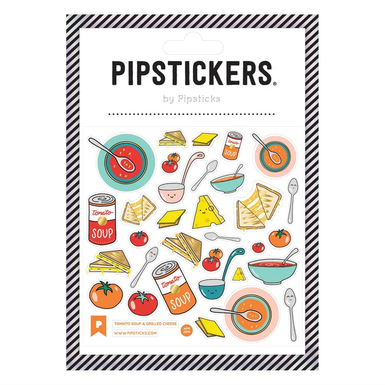 Tomato Soup &amp; Grilled Cheese Sticker Sheet
