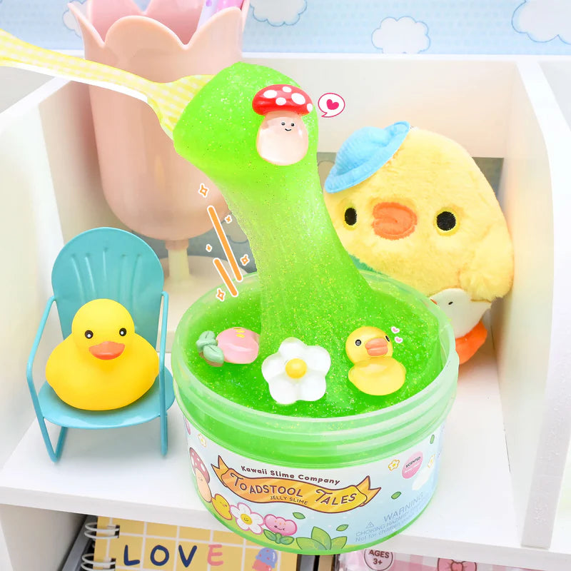 Toadstool Tales Jelly Slime by Kawaii Slime Company