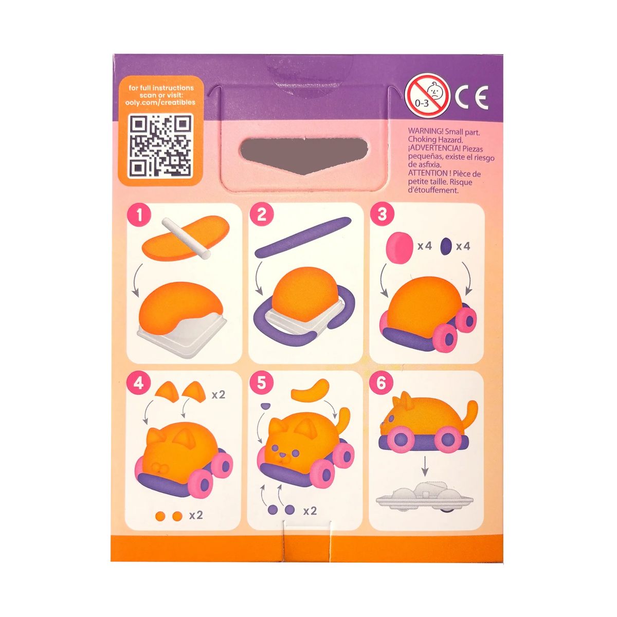 Creatibles Air Dry Clay Car Kit - Turbo Tabby