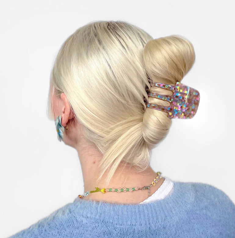 Ursa Hair Claw in Hazel Sparkle by Chunks