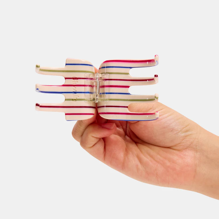 Ursa Claw in Vanilla Stripe by Chunks