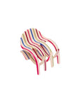 Ursa Claw in Vanilla Stripe by Chunks
