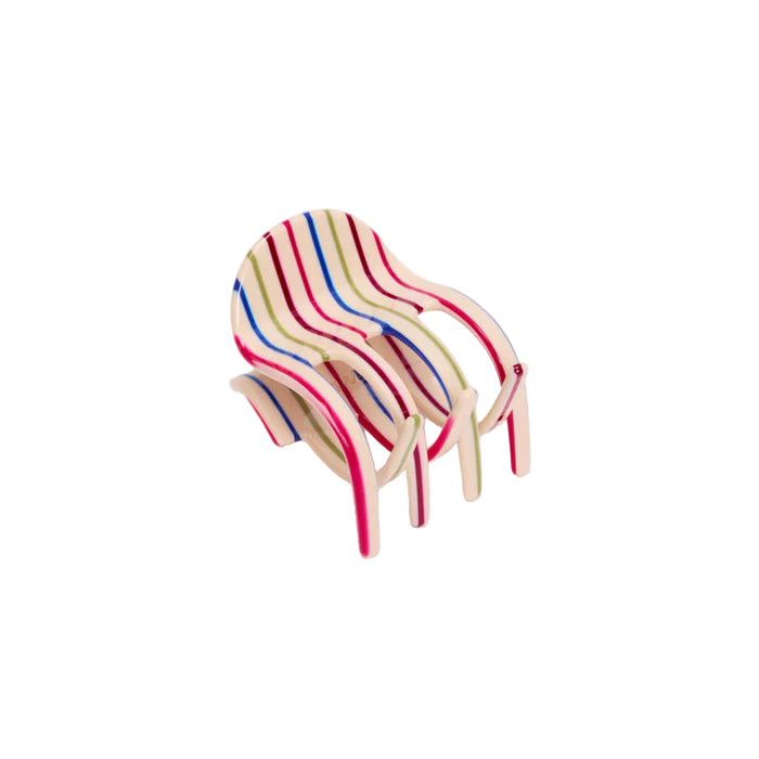 Ursa Claw in Vanilla Stripe by Chunks