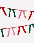 Velvet Bow Bell Garland
