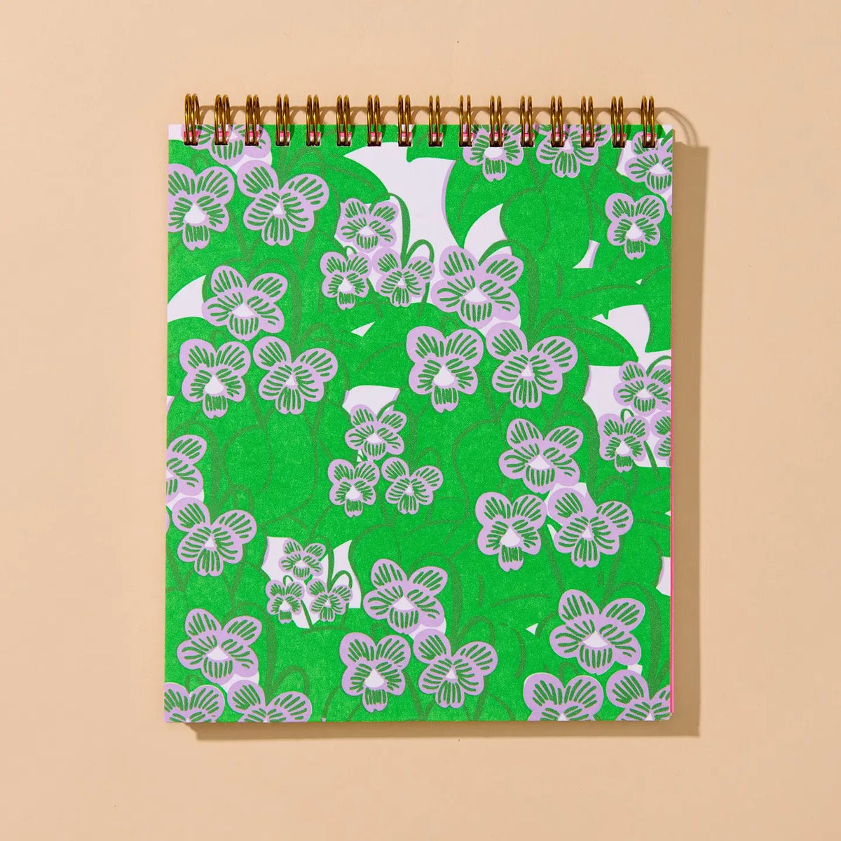 Violets Letterpress Doodlebook