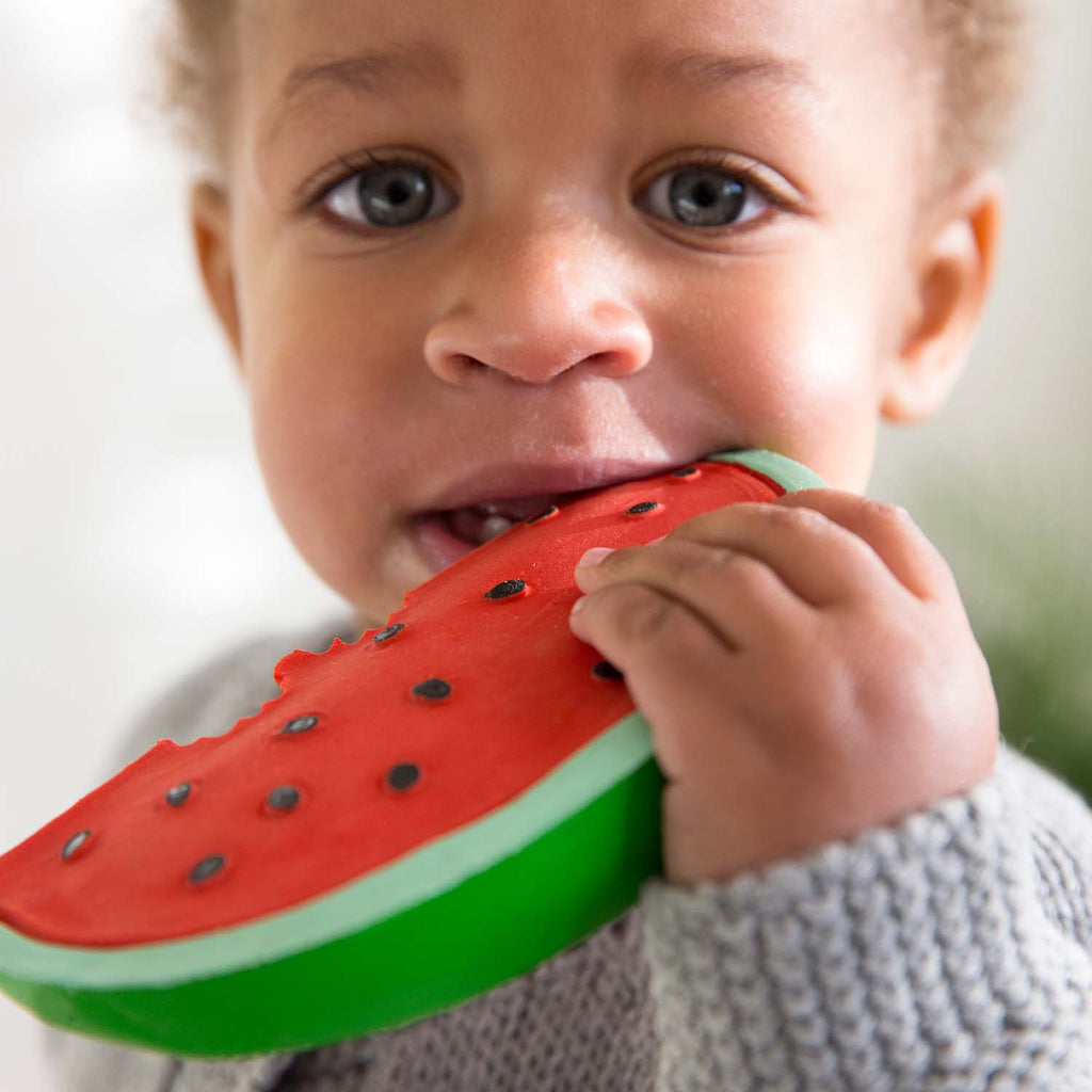 Wally the Watermelon Baby Teether by Oli and Carol