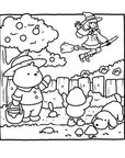 Cozy Witchy Coloring Book by Belly Bean Co.
