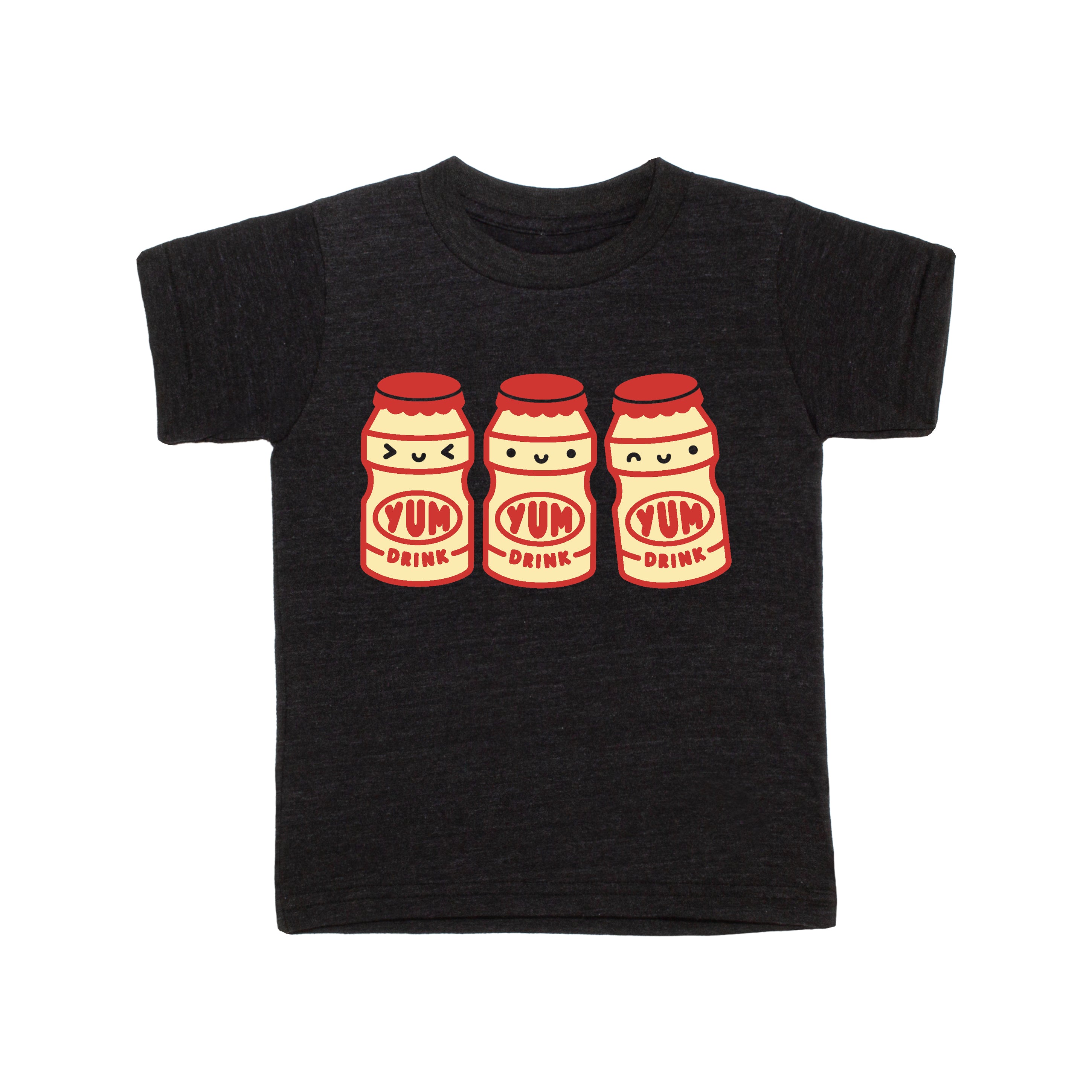 Kawaii Yogurt Drink Baby + Kid + Adult Graphic Tee – Mochi Kids