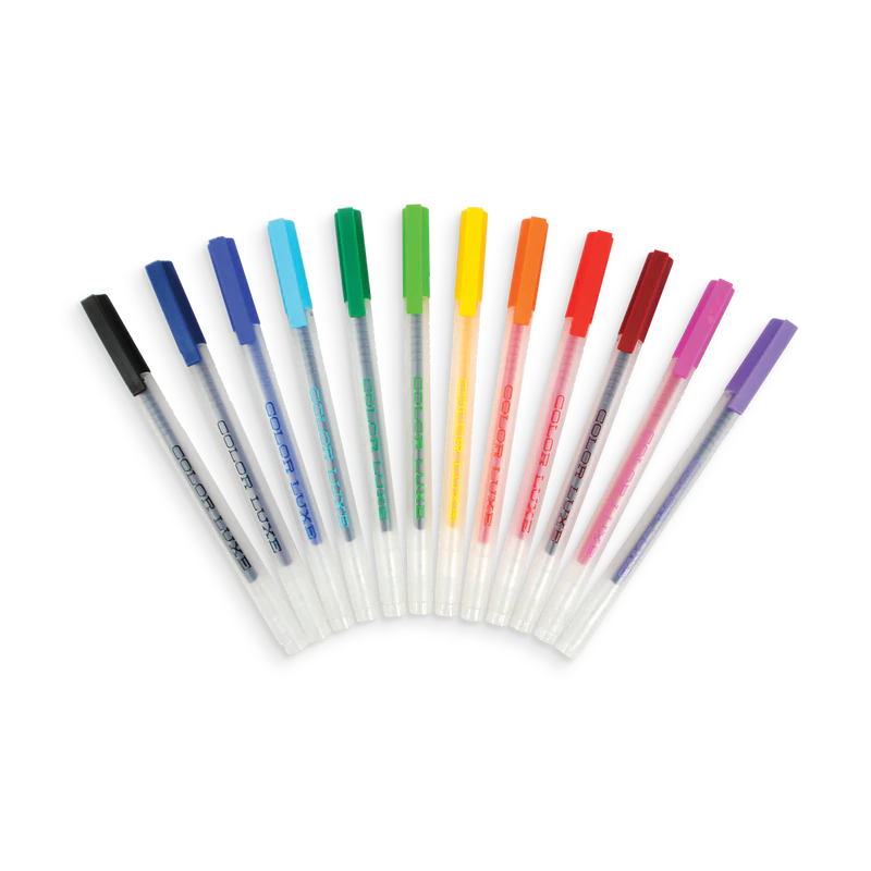 Color Luxe Fine Tip Gel Pens by Ooly